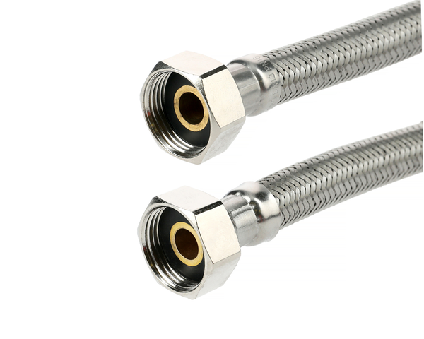 Flexible ACS sanitaire Femelle Femelle 12/17 - 500 mm - GARIS - F01FF0500-12