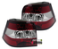FEUX ARRIERES ROUGES CLAIRS POUR VOLKSWAGEN VW GOLF 4 BERLINE (03915)