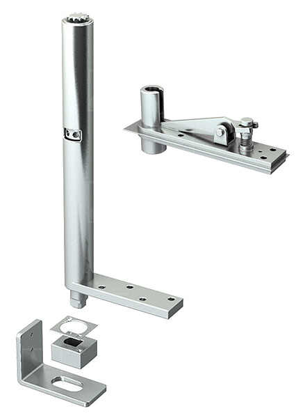 Ferme-portillon invisible simple action tube 50 200kg gauche - MANTION - 25322GT