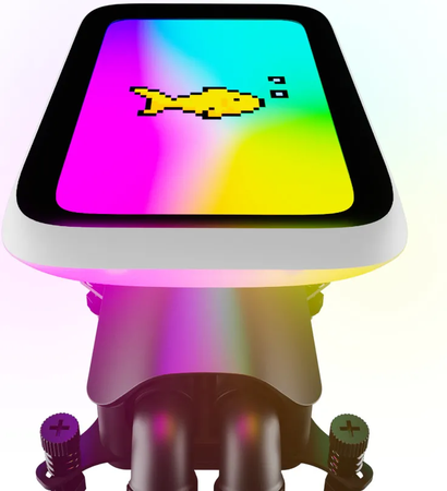 Kit Watercooling AIO Hyte Thicc Q60 - 240mm (Noir/Blanc)