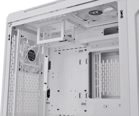 Boitier Moyen Tour E-ATX Thermaltake Centralized Thermal Efficiency C700 Air avec panneaux vitrés (Blanc)