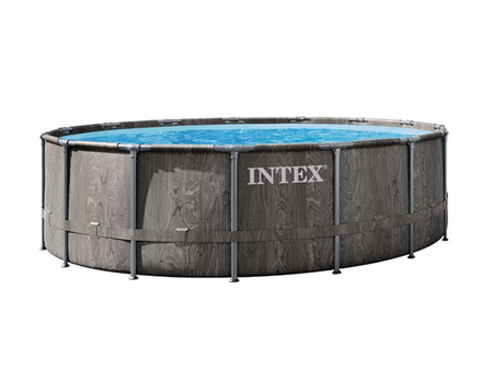 Piscine tubulaire Baltik ronde 4,57 x 1,22 m - Intex