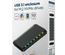 Boitier externe USB 3.2 Gembird RGB - S-ATA M.2 Type 2280 (gris)