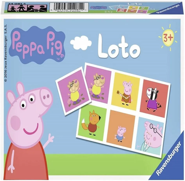 Jeu Loto Ravensburger - Peppa Pig