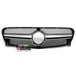 CALANDRE LIGNE GLA 45 AMG SILVER POUR MERCEDES GLA X156 2014-2017 PH1 (05227)