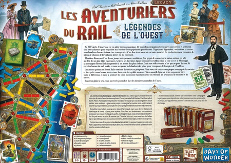 Jeu - Les Aventuriers du Rail : Legacy