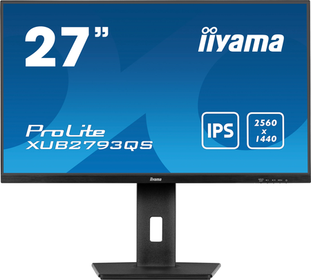 Ecran 27" Iiyama ProLite XUB2793QS-B7 Quad HD 100Hz (Noir)