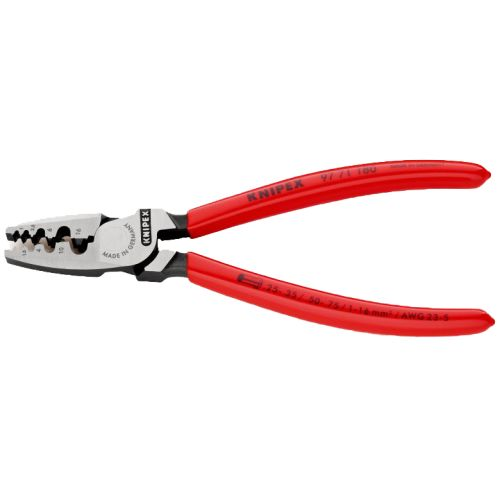 Pince à sertir pour embouts de câble 180mm - KNIPEX - 97 71 180