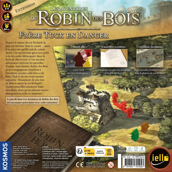 Jeu - Les Aventures de Robin des Bois :Frère Tuck (Extension)