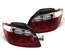 2 FEUX TUNING ROUGES CRISTAL PEUGEOT 307 BERLINE PHASE 1 2001-2005 (13531)