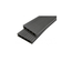 PACK 4 m² lame de terrasse composite Dual + ACCESSOIRES (4 coloris) 2400mm - Coloris - Gris anthracite, Epaisseur - 25mm, Largeur - 14 cm, Longueur - 240 cm, Surface couverte en m² - 4