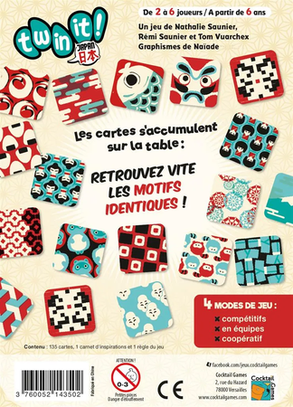 Jeu - Twin It : Edition Japan