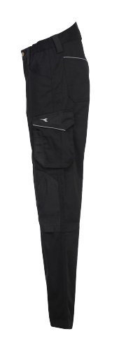Pantalon de travail avec genouillères ROCK PERFORMANCE noir TL - DIADORA SPA - 702.160303