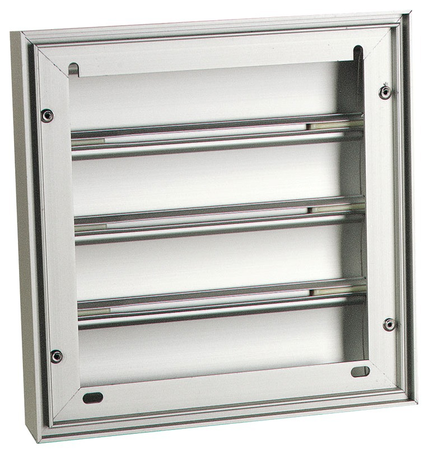 Grille de hotte 210x210mm aluminium blanc RAL9010 - RENSON - 9071