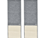 Lot de 2 tapis griffoir grattoir chat de canapé sol ou mur sisal gris