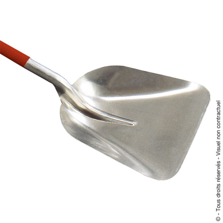 Pelle à neige en aluminium avec manche en bois 130cm - MERMIER - 575133