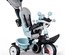 Smoby - Tricycle Baby Driver Plus Bleu - Vélo Evolutif Enfant