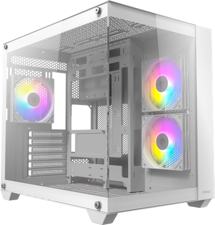 Boitier Moyen Tour ATX Antec CX800 RGB avec panneaux vitrés (Blanc)