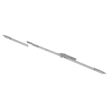 Crémone têtière F15 ajustable L 729mm cote D 400mm à panneton - FERCO - G-20395-06-0-1