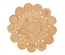 Tapis rond en jute tissé main WOOD Care&Fair