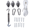 Kit de fixation pour voile d'ombrage