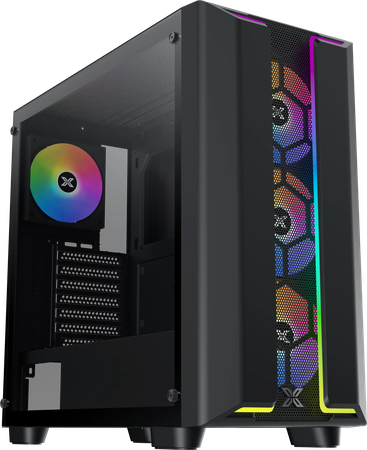 Boitier Moyen Tour E-ATX Xigmatek Gaming Y Pro (Noir) 