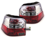 FEUX ARRIERES ROUGES CRISTAL AVEC BANDES CELIS VOLKSWAGEN VW GOLF 4 BERLINE (11885)