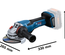 Meuleuse d'angle 18V GWS 18V-15 P (sans batterie ni chargeur) en coffret L-BOXX - BOSCH - 06019H6A01