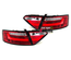 FEUX ROUGES CLAIRS CELIS A LED POUR AUDI A5 PHASE 1 AVEC LED D'ORIGINE (04564)