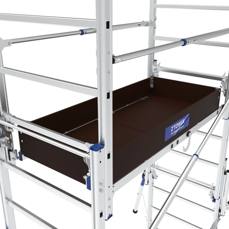 Echafaudage télescopique Z'TOWER en aluminium 3,80m - TUBESCA-COMABI - 22407420