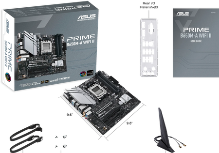 Carte Mère Asus Prime B650M-A WiFi II (AM5) Micro ATX