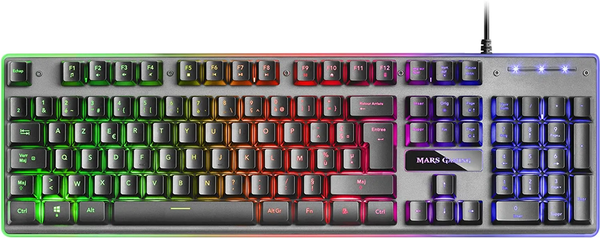 Clavier Gamer Mars Gaming MK220 RGB (Noir)