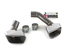 DOUBLE SORTIE DUPLEX INOX SILENCIEUX ECHAPPEMENT SPORT PACK M V8 POUR BMW X5 F15 (04885)