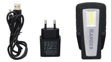 Lampe de poche 1,5W LED - HANGER - 170208