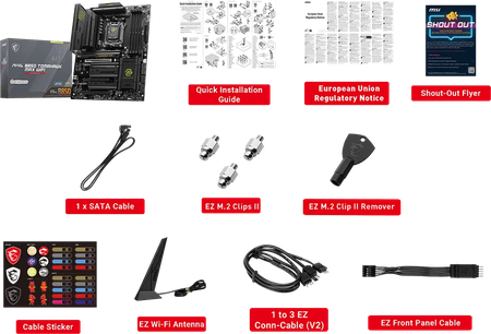 Carte Mère MSI Mag B850 Tomahawk Max WiFi (AMD AM5)