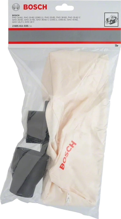 Sac à poussières en tissu pour raboteuse - BOSCH - 2605411035
