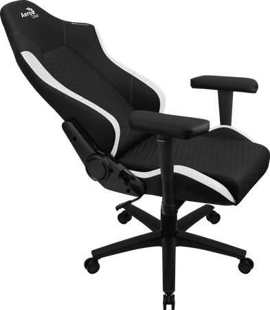 Fauteuil Gamer Aerocool Crown Leatherette (Noir/Blanc) 
