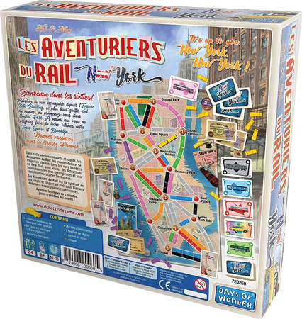 Jeu - Les Aventuriers du Rail : New York