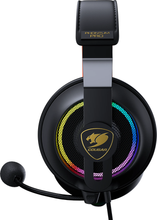 Casque Gamer filaire Cougar Phontum Pro Prix RGB (Noir)