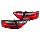 FEUX ROUGES CLAIRS CELIS A LED POUR AUDI A5 PHASE 1 AVEC LED D'ORIGINE (04564)