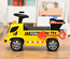 Porteur enfant camion benne pelle sons et lumières