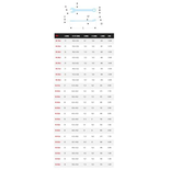 Clé mixte métrique longue portée diamètre 46mm longueur 680mm - FACOM - 40.46LA