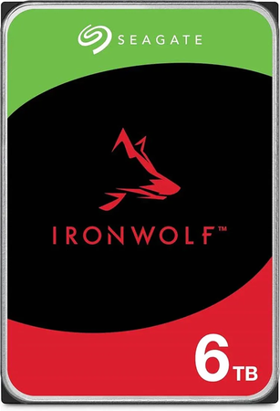 Disque Dur 3,5" Seagate IronWolf 6To 256Mo - S-ATA