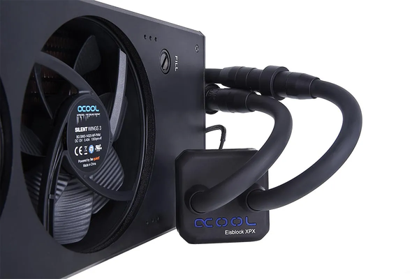 Kit Watercooling AIO Alphacool Eisbaer Extreme Black Edition 280 CPU (Noir)