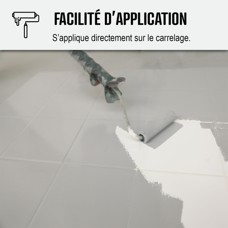 Peinture carrelage cuisine, salle de bain : RESINE CARRELAGE | MaisonEtanche