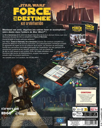 Jeu de Rôle : Star Wars - Force et Destinée (Kit d'Initiation)