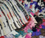 Tapis berbère noué main en tissu recyclé BOUCHAROUITE AN