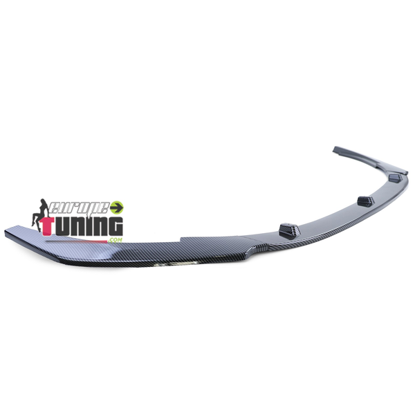SPOILER AVANT SPORT CARBONE POUR PARE CHOCS SPORT VW GOLF 6 GTI GTD (05558)