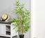 Bambou artificiel hauteur 1,2 m 369 feuilles & lichen denses réalistes pot inclus noir