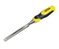 Ciseau à bois manche bi-matière 10 x 125mm longueur totale 310mm - STANLEY - 0-16-872